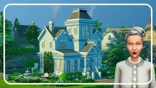 💚 Sims 4 Speed Build - 👜💥 Crumplebottom's Victorian - No CC - No Talking