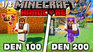 Přežil jsem 200 dn&iacute; v Minecraft Hardcoru... Č&aacute;st 1.