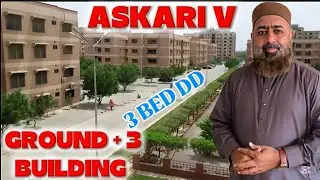 Askari V, Ground+3 Building 3 Bed DD Apartment #realestate #houseforsale #property #askari 
