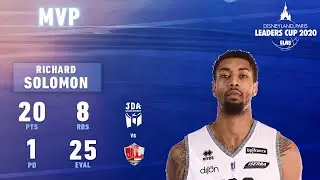 Leaders Cup : Richard Solomon (20 points) Highlights vs. Bourg-en-Bresse