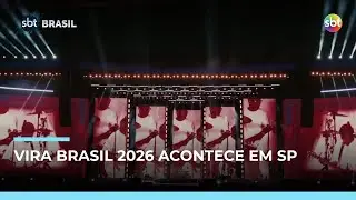 Vira Brasil 2026: virada Crist&atilde; acontece em S&atilde;o Paulo | #SBTBrasil