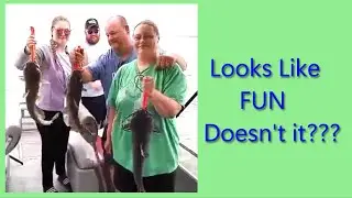 SUPER Great Fishing with Captain Scott's Catfish Charters