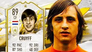 DREAM! ⭐ 89 BASE CRUYFF PLAYER REVIEW - FIFA 22 ULTIMATE TEAM