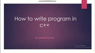 C++ First Hello World Program | In just 5 minutes with subtitles.