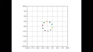 Chaotic Symmetric N-Body Simulation