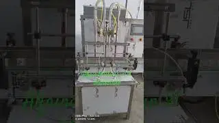two head filling machine Alfa-industries 91 9601850189. #oil #cleanerfillingmachine