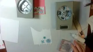Floral Heart Floating Window Card - Stampin Up