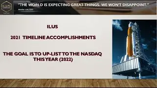 ILUS International (ILUS) Up-Date&mdash;January 7, 2021.