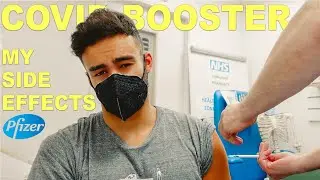 BOOSTER DOSE COVID VACCINE (Pfizer) | My Side Effects Reaction Vlog