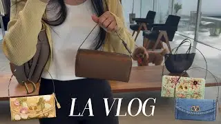 LA VLOG | Finally seeing The Row in person, Maison Margiela, & the new Valentino DeVain Bag!