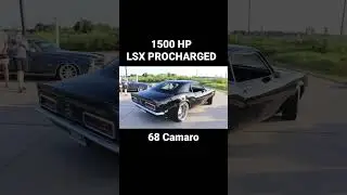 1500HP Procharged 68 Camaro