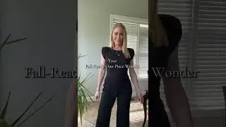 ✨ The ultimate one-and-done outfit This black jumpsuit is flattering, comfortable, and ready for