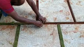 BANGALORE Stone paving അടിപൊളിയാക്കാം just ₹153/sqft #gardenmalayalam #Cobblestone #naturalstone