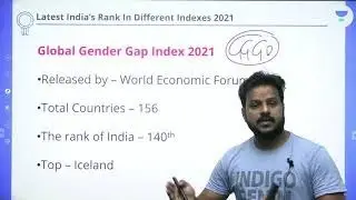 Latest India&rsquo;s Rank In Different Indexes 2021 |  By Ratan Sir