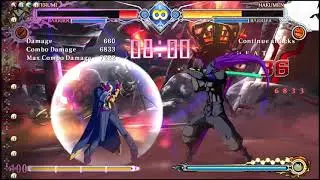 BBCF Terumi overdrive training