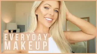 EVERYDAY MAKEUP LOOK || Hallie Anne