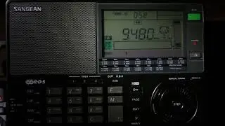 SW: CNR 11 Tibetan Service 9480 kHz Baoji, China 2022-05-31