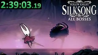 First full Silksong ALL BOSSES speedrun! um... gulp