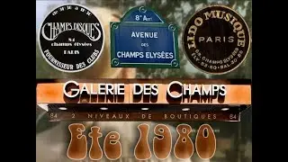 Lido Musique et Champs-Disques aux Champs-Elysées en 1980