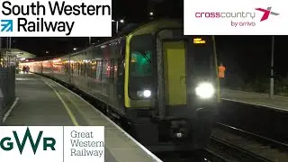 Trains at Basingstoke, SWML - 14th October 2021