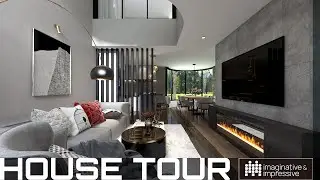 Tiny House Design: 5x8 Curvilinear Sanctuary Minimalist Style with luxury Vibe Two-Storey House | HD