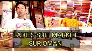 Tour of ladies clothes Souq market Sur Oman 