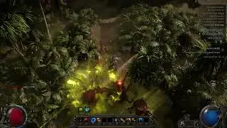PoE 2 Fate of the Vaal, Tier 3 map part 10, Pathfinder Poisonburst Arrow