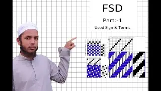 FSD-Part:-1||(Used Sign & Terms during design)Basic knowledge of Plain,Twill,Satin,Sateen Design||