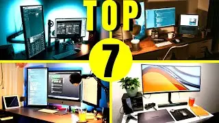 Los 7 Mejores MONITORES Para PRODUCTIVIDAD (2026)
