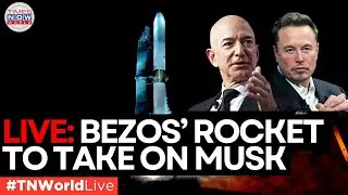 LIVE | PRIVATE SPACE RACE HEATS UP: New Glenn Launch Pits Bezos Against Musk | Times Now World