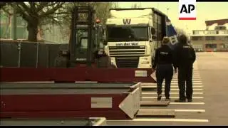 Dutch portable hotel gets ready for the London Olympics