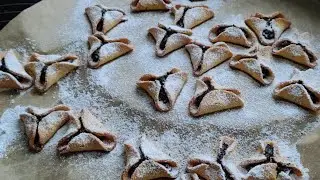 Cookies with poppy seeds filling // ASMR cooking with music