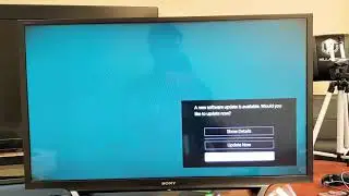 Телевизор Sony Bravia: как обновить системное ПО