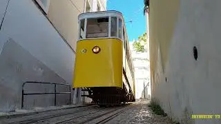 ¹³³⁸ 🇵🇹 Lisboa 🚞 Funicular do Lavra ⌯ Carris 52E ⌯ Largo da Anunciada ⤤⤦ Rua Câmara Pestana