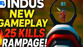 INDUS BATTLE ROYALE ❤️&zwj;🔥😈//🥀🔥25 KILLS MONTAGE 🎮☠️ || PART- 1
