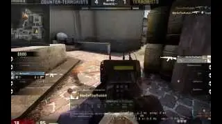 CSGO Bot does amazing clutch!!!!! (ESEA)