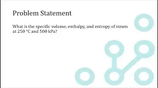 Thermodynamics - Superheated Steam Properties Example - No Interpolation