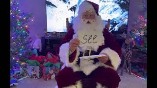 Kindergarten Sight Words with Santa Claus