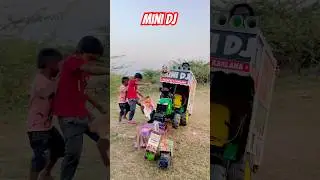 Remote Control Mini DJ Trucks😱!! Accident  Small Dj Pickup !! #dj #djtruck #minidjtruck #djsong