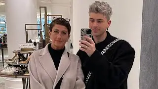 shopping with my mum