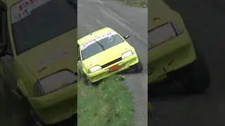 Citro&euml;n Rally Action! 🚗💨 AX Sport drives in the ditch, trying to get back on the road!