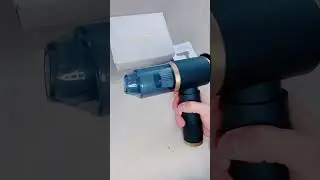 Compact Vacuum with Strong Suction & Attachments! #vacuum #gadget #cleaning