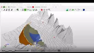 Modelling a side valley dam using Muk3D|Tailings+