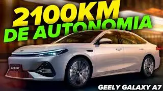 Geely Galaxy A7 2026: H&iacute;brido Enchufable con 2100 km de Autonom&iacute;a ⚡🚗 | Rival de BYD y Toyota