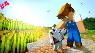 MINECRAFT PART 4 BUILD A farm in survival mod
