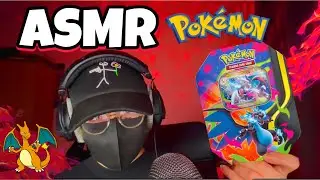 ASMR Fran&ccedil;ais &bull; OUVERTURE POKEBOX DRACAUFEU X ! 🔥(booster POKEMON) 