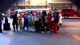Aki con flash mob