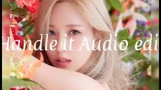Handle it TWICE Audio Edit