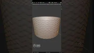 Hard Surface Modeling In Blender - Blender Tutorial #shorts