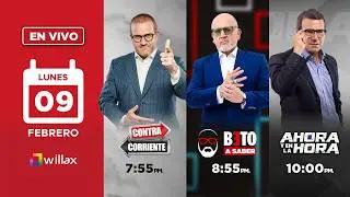 Willax en vivo - CONTRACORRIENTE - BETO A SABER -  AHORA Y EN LA HORA - 09/02/2026 | Willax